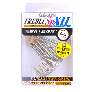 Тройник Gamakatsu Treble Sp XH 4/0