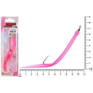 Оснастка Higashi Gummi Makk rig SB3 #06 Pink (#10-0)