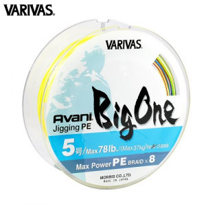 Плетеный шнур Varivas Avani Big One #4